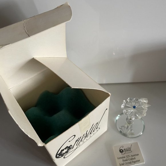 Crystal Palace Austrian Crystal Bird Bath - Picture 3 of 9